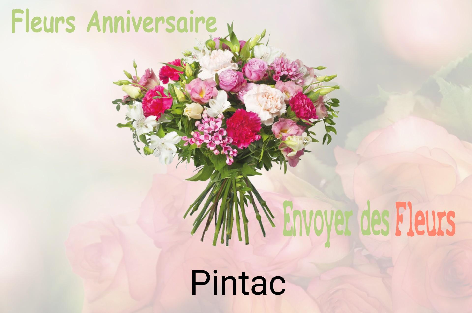 Bouquet de fleurs d’anniversaire livré à Pintac